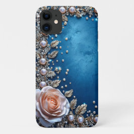 エレガントな花のコンポジション iPhone 11 ケース