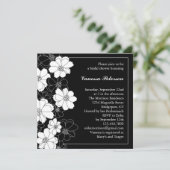 エレガントな花のブライダルシャワーの招待状 招待状 (スタンド正面)