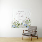 エレガントな花のブライダルシャワー タペストリー (インサイチュ)