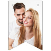 エレガントな花のプリンセスシャワー バンティングフラッグ (第1の旗)