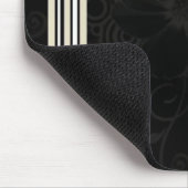 エレガントな花のマウスパッド マウスパッド (コーナー)