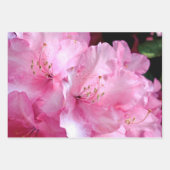 エレガントな花のラッピングペーパー フラットシートセット ラッピングペーパーシート (正面3)