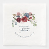 エレガントな花の未来の花嫁のためのおしゃれなシャワーパーティー (正面)