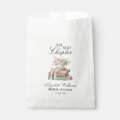 エレガントな花の次の章 ブライダルシャワー フェイバーバッグ (正面)