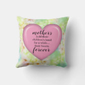 エレガントな花の母の日枕 クッション (裏面)