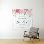 エレガントな花の水彩手描き タペストリー (インサイチュ)