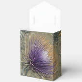 エレガントな花の蓼(ちどり)模様のデザイン フェイバーボックス (見開き)