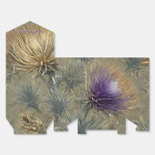 エレガントな花の蓼(ちどり)模様のデザイン フェイバーボックス (見開き)