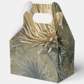 エレガントな花の蓼（ちどり）模様のデザイン フェイバーボックス (裏面)