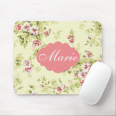 エレガントな花のmousepad マウスパッド (マウス)