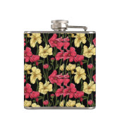エレガントな花パターン2 フラスク (裏面)
