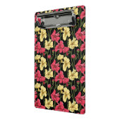 エレガントな花パターン2 ミニクリップボード (アングル2)