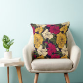 エレガントな花パターン クッション (椅子)