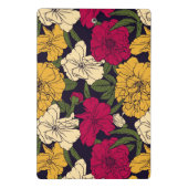 エレガントな花パターン ミニクリップボード (裏面)