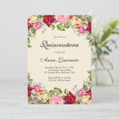 エレガントな花園のキンセアニエラ 招待状 (スタンド正面)