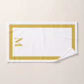 エレガントな花嫁の友人と独身最後の旅のカスタム バスタオルセット (ハンドタオル)