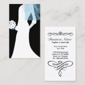 エレガントな花嫁の名刺 名刺 (正面/裏面)