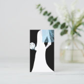 エレガントな花嫁の名刺 名刺 (スタンド正面)