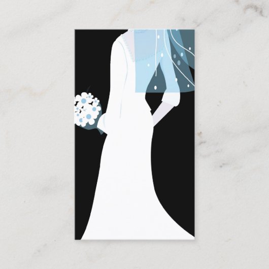 エレガントな花嫁の名刺 名刺 (正面)