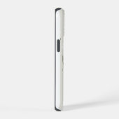 エレガントな花柄デザインのiPhone 15ケース iPhone 15ケース (右側面)