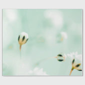 エレガントな花柄包装紙 ラッピングペーパー (フラット)