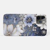 エレガントな花柄 Case-Mate iPhoneケース (裏面(横))