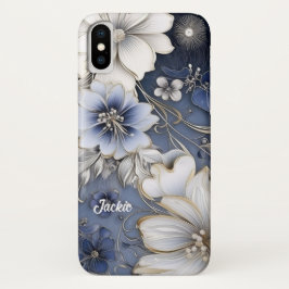 エレガントな花柄 iPhone 11 PROケース