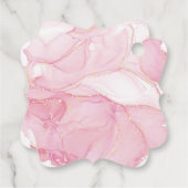 エレガントな花模様 フェイバータグ (裏面)