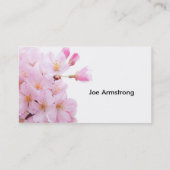 エレガントな花 名刺 (裏面)