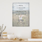 エレガントな葬儀 | おしゃれな追悼式 フォト ポスター (キッチン)