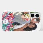 エレガントな蓮の花のカスタムフォト Case-Mate iPhoneケース (裏面 (横))