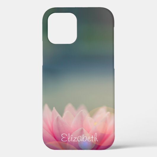 エレガントな蓮の風景 Case-Mate iPhoneケース (裏面)