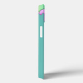エレガントな虹の滴 ミントグリーン Case-Mate iPhoneケース (裏面 / 右)
