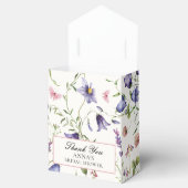 エレガントな蝶と花のブライズシャワー フェイバーボックス (オープン)