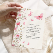 エレガントな蝶の生涯 ブライダルシャワー