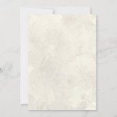 エレガントな蝶ブライダルシャワー招待状 招待状 (裏面)