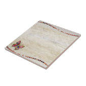 エレガントな蝶 タイル (側面)