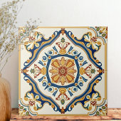 エレガントな装飾的なカラフルなスペイン様式 タイル