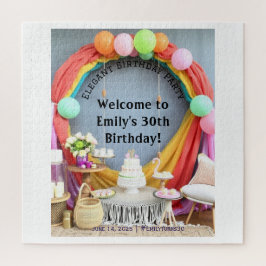 エレガントな誕生日パーティーへようこそ ジグソーパズル