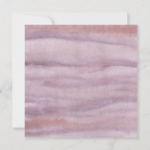 エレガントな誕生日パーティー 花のグリッター 100歳 招待状 (裏面)