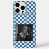 エレガントな誕生日プレゼントのアイデア チェッカーボード スクエア  Case-Mate iPhoneケース (裏面)