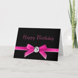 エレガントな誕生日Notecard サンキューカード