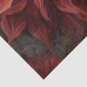 エレガントな赤いクリスマスのポインセチアのデコパージュ 薄葉紙 (詳細)