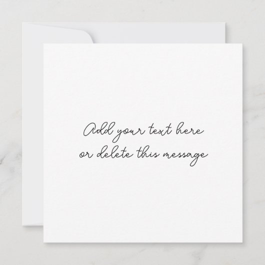 エレガントな赤いバラ 「愛してる」の文字を添えて カード (裏面)