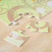 エレガントな踊りのバレリーナ ジグソーパズル (側面)