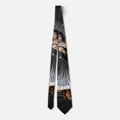 エレガントな踊り女性 ネクタイ (裏面)