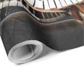 エレガントな踊り女性 ラッピングペーパー (ロールコーナー)