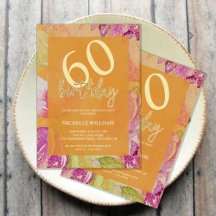 エレガントな輝きのゴールドカリグラフィー誕生日