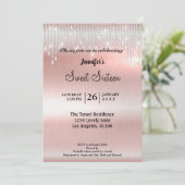 エレガントな輝きのスイート16 招待状 (スタンド正面)