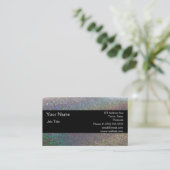 エレガントな輝き及びグリッターの名刺 名刺 (スタンド正面)